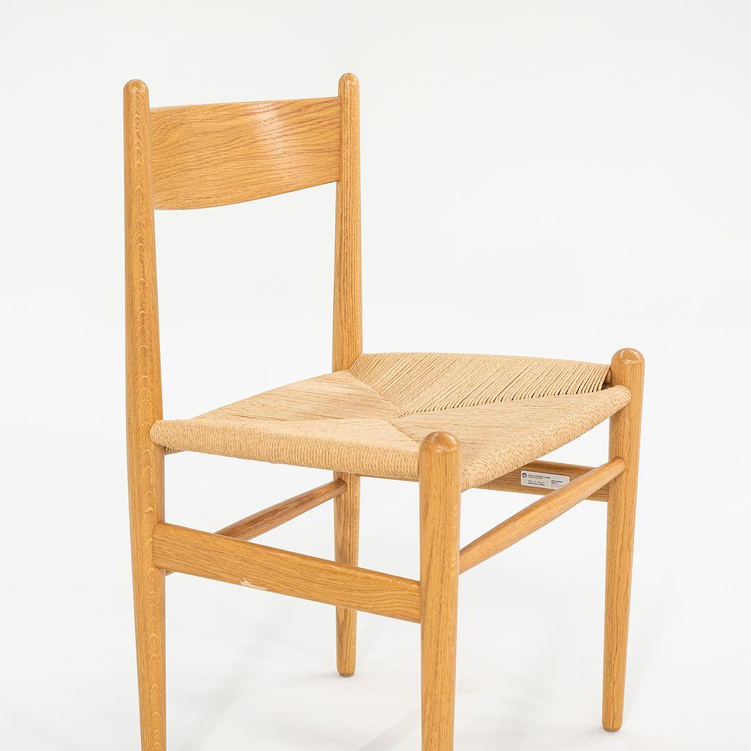 2021 CH36 Chaise de salle à manger Hans Wegner Carl Hansen Laqué Oak Naturel Paper Cord en vente 2