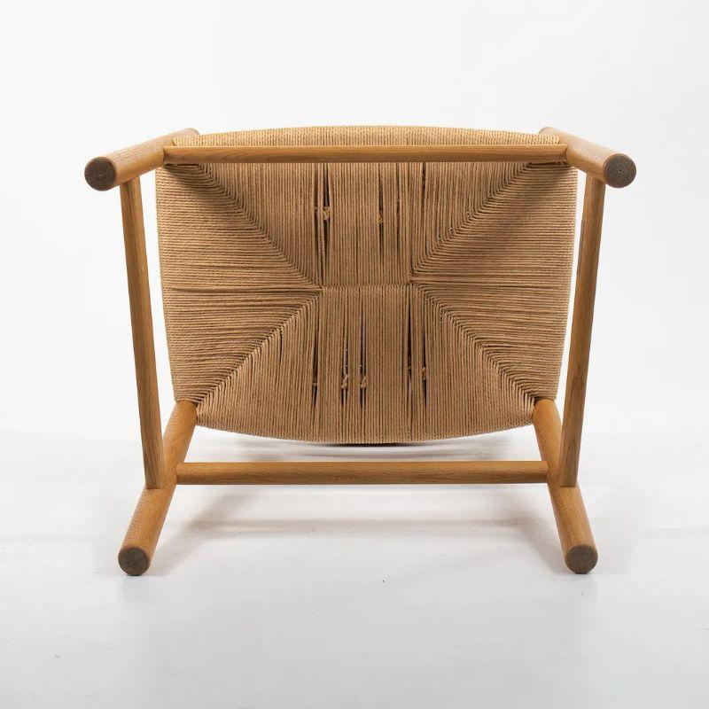 2021 CH46 Dining Chair by Hans Wegner for Carl Hansen in Oil Oak with Paper Cord For Sale 1