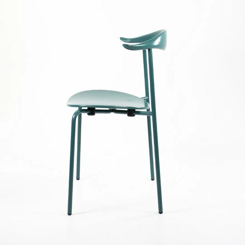 2021 CH88T Dining Chair by Hans Wegner for Carl Hansen in Turquoise Beech  For Sale 2