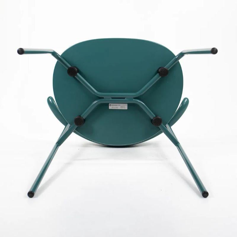 2021 CH88T Dining Chair by Hans Wegner for Carl Hansen in Turquoise Beech  In Good Condition For Sale In Philadelphia, PA