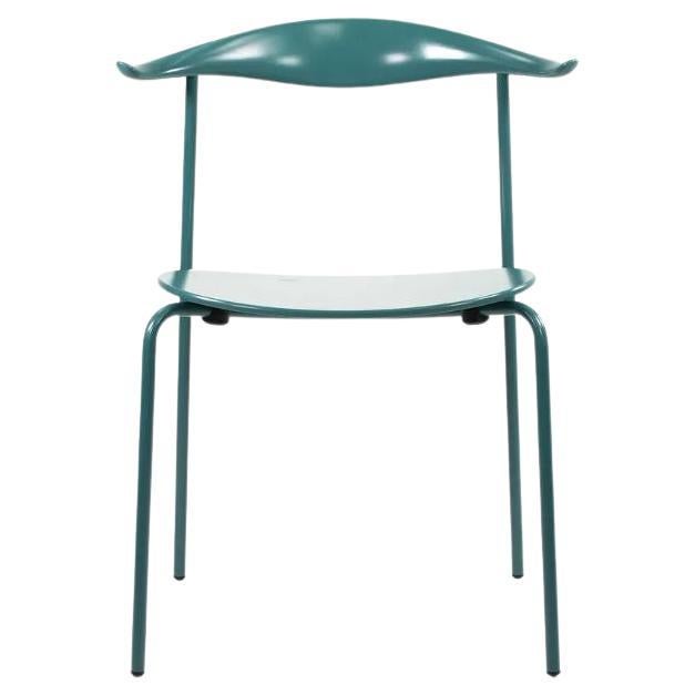 2021 CH88T Chaise de salle à manger par Hans Wegner pour Carl Hansen en hêtre turquoise  en vente