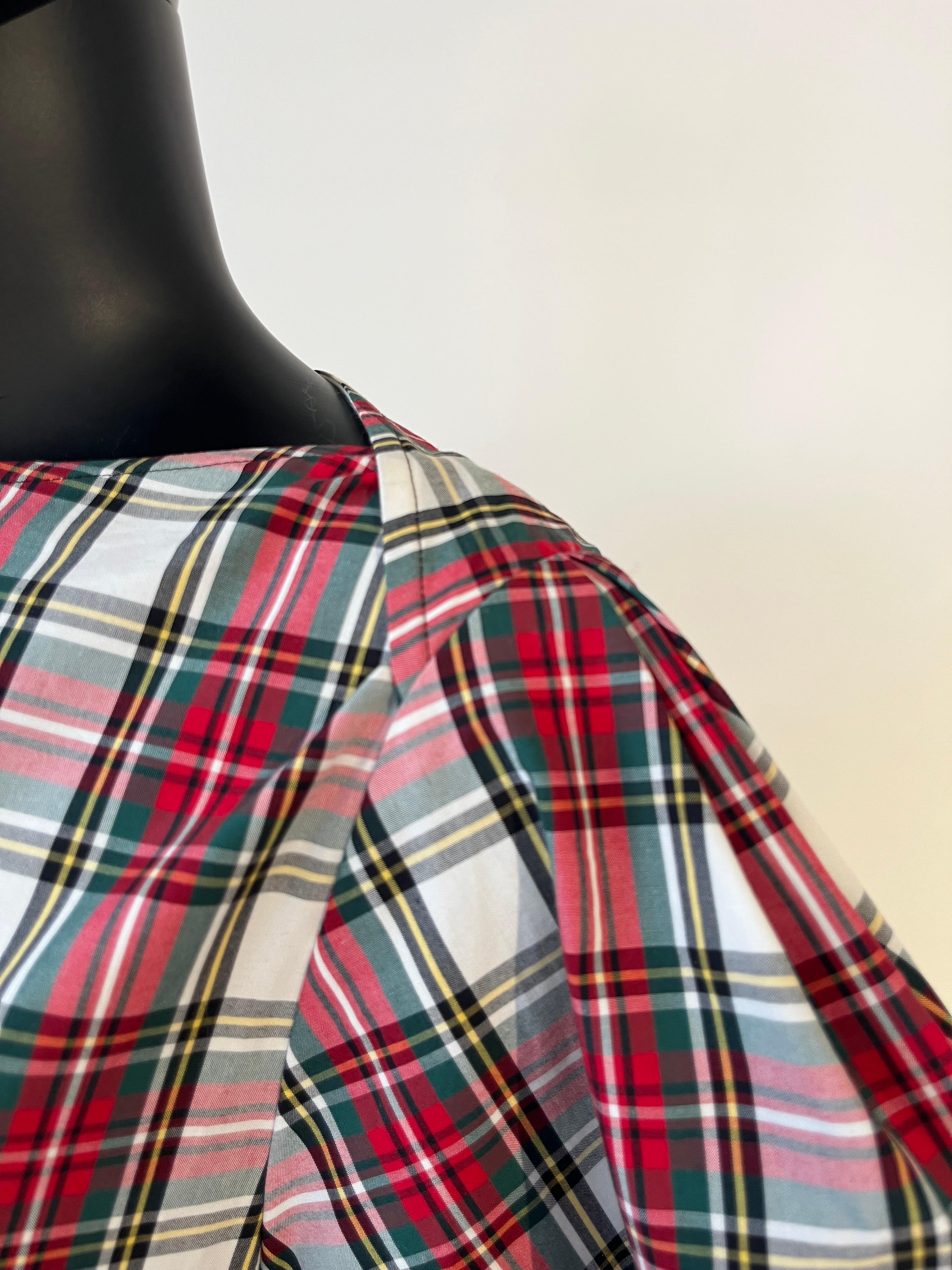 2021 Comme des Garçons kariert  Schottenkleid für Damen oder Herren im Angebot