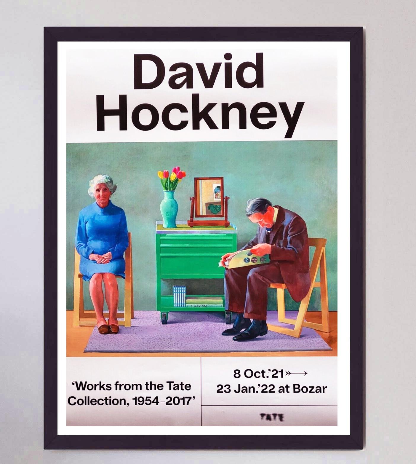 Contemporary 2021 David Hockney - Works From The Tate Collection Original Poster For Sale