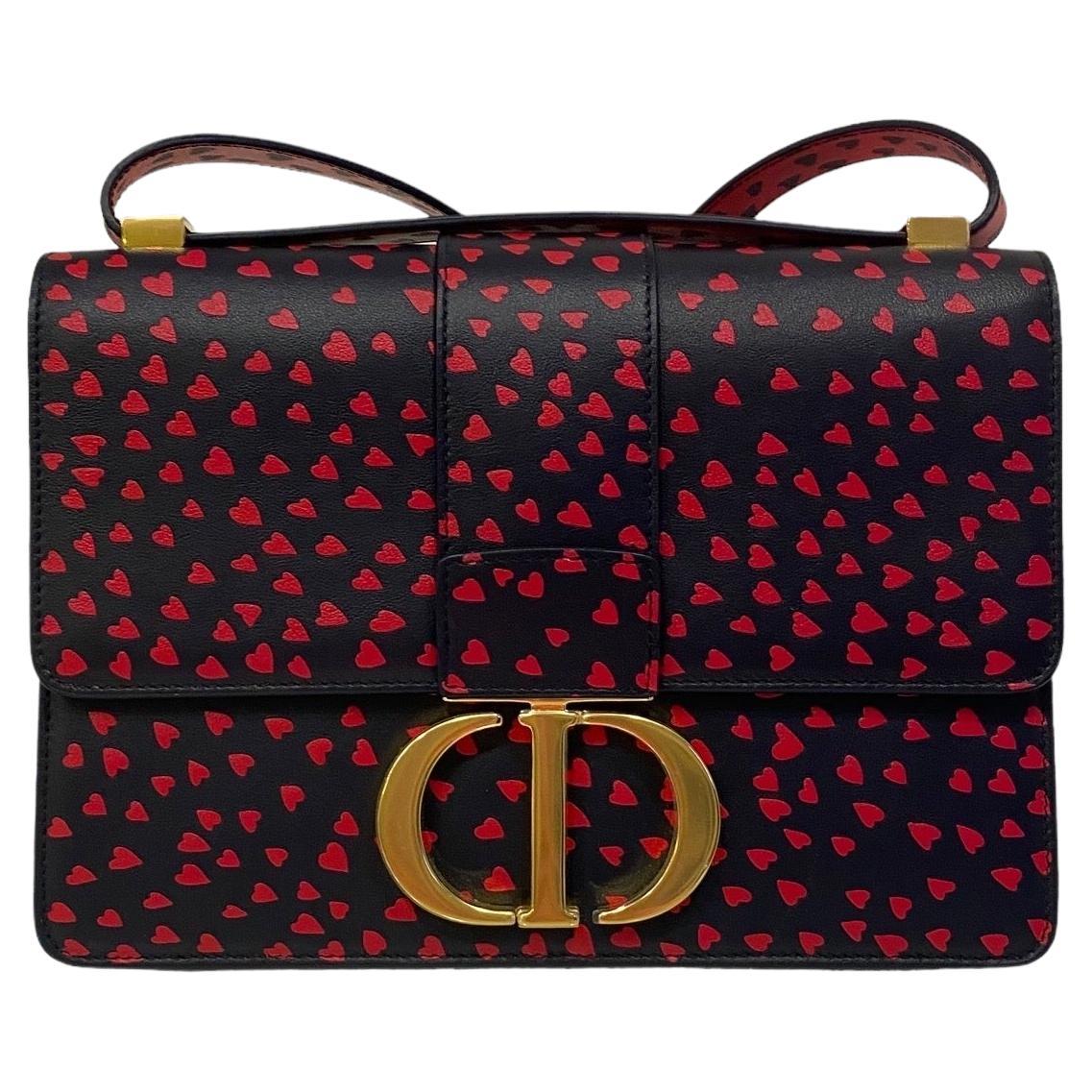 2021 Dior 30 Montaigne Limited Edition “I Love Paris” Shoulder Bag