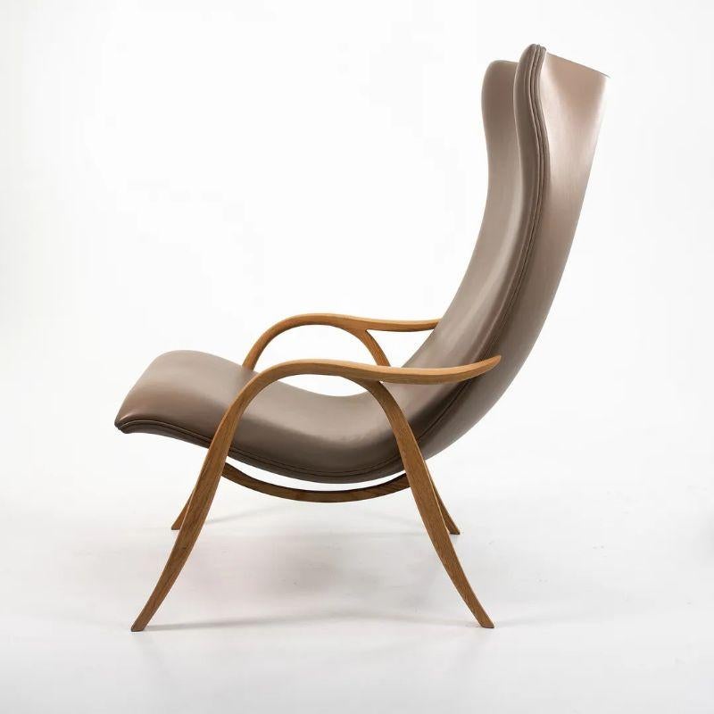 2021 FH429 Signature Lounge Chair by Frits Henningsen for Carl Hansen in Oak For Sale 1