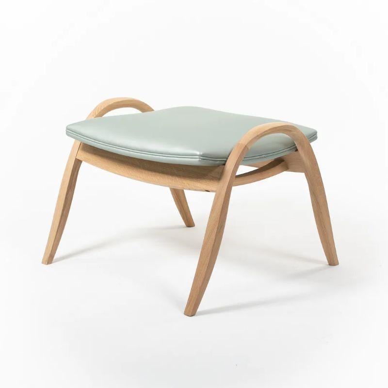 2021 FH430 Signature Footstool by Frits Henningsen for Carl Hansen in Oak For Sale 1