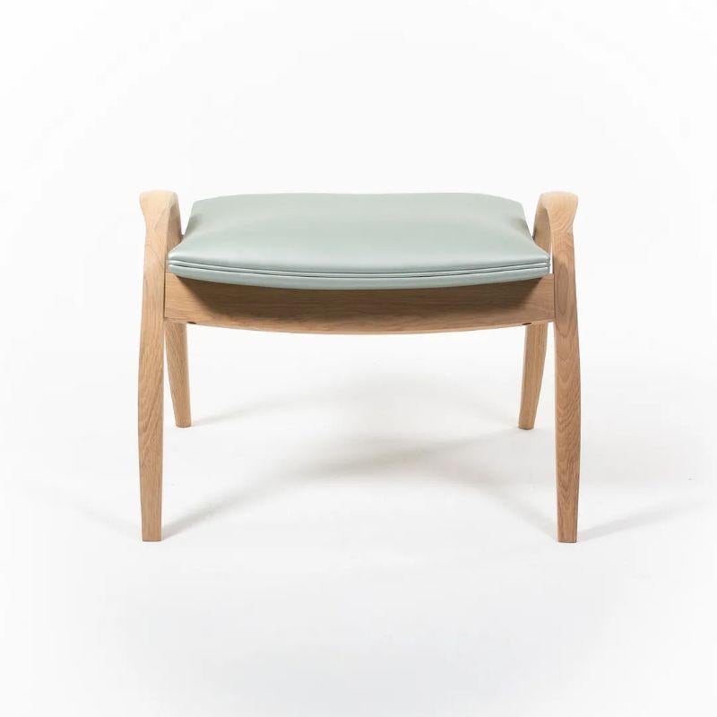 2021 FH430 Signature Footstool by Frits Henningsen for Carl Hansen in Oak For Sale 3