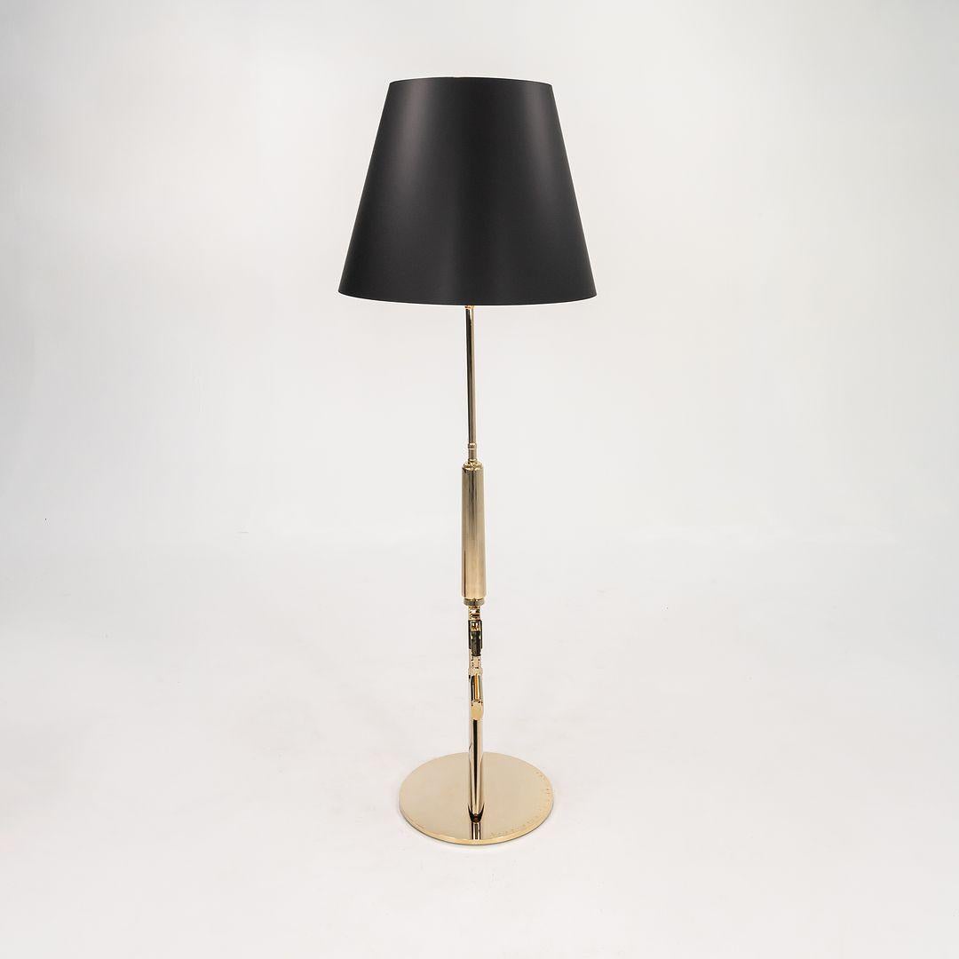 2021 Flos Gun Lounge Dimmable Floor Lamp in 18k Gold by Philippe Starck 2