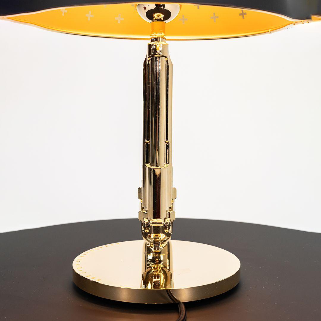 XXIe siècle et contemporain Lampe de chevet Gun 2021 de Philippe Starck pour Flos en or 18 carats 6x disponibles