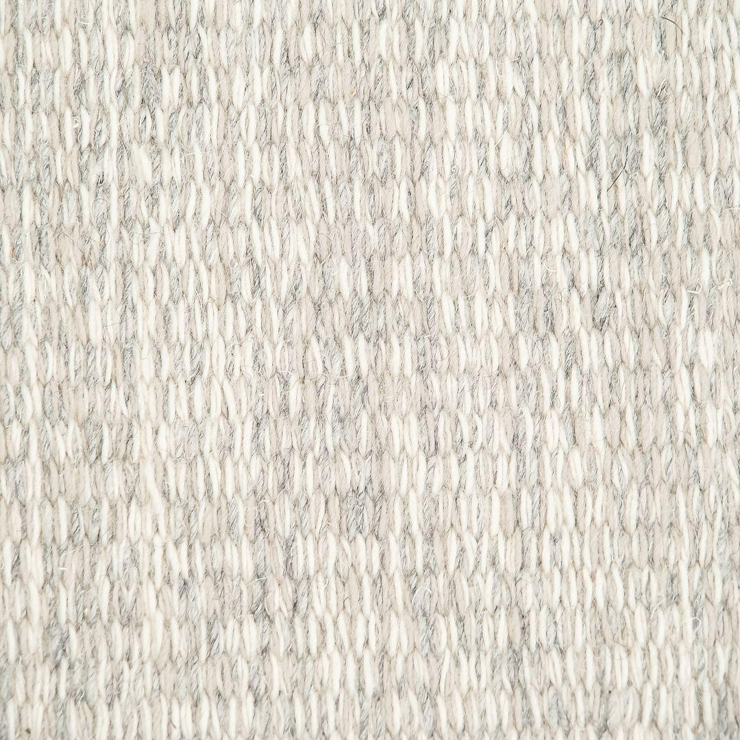 Wool 2021 Gunilla Lagerhem Ullberg #24 Hagga Rug Uni 988 Winter Landscape 5 x 7 ft For Sale