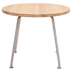2021 Hans Wegner Carl Hansen CH415 Tavolino / Tavoletta 21,5 Oak Top Acciaio Inox