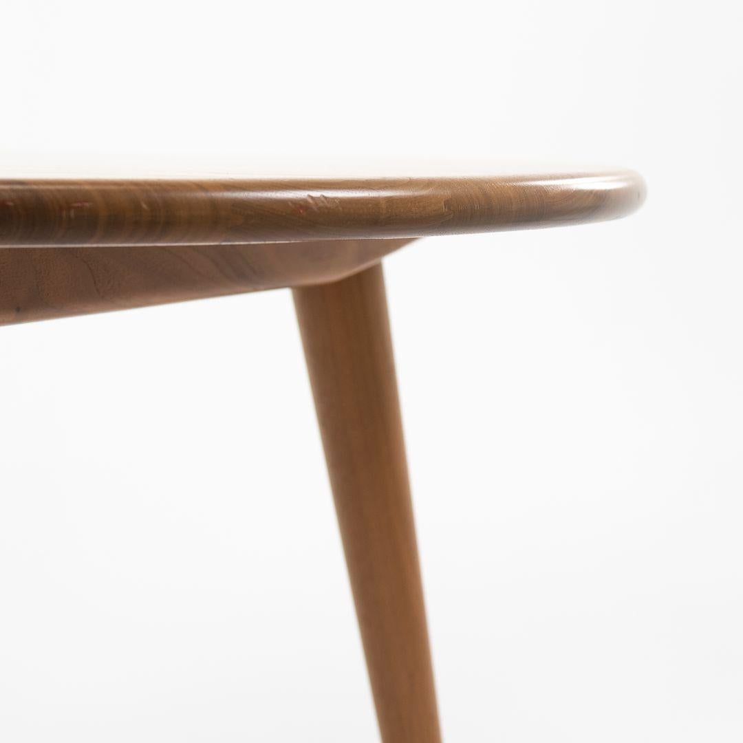 2021 Hans Wegner for Carl Hansen CH008 Lacquered Walnut 31 x 31 x 21 For Sale 3
