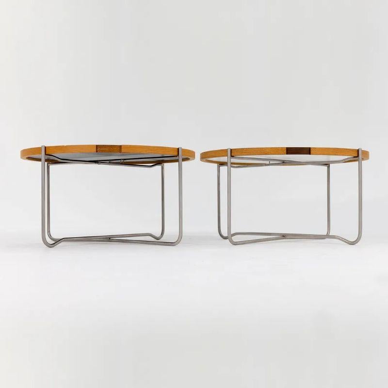 Contemporary 2021 Hans Wegner for Carl Hansen CH417 Flip-Top Tray Table 62cm Top 3x Available For Sale