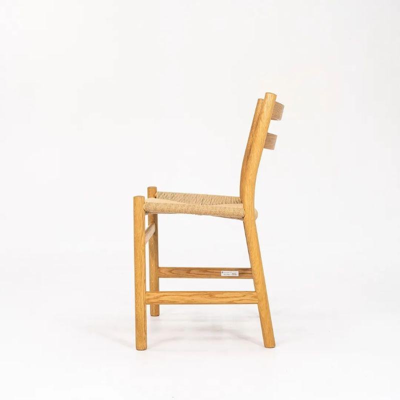 Scandinavian Modern 2021 Hans Wegner for Carl Hansen CH47 Dining Chair in Oak w/ Natural Papercord For Sale