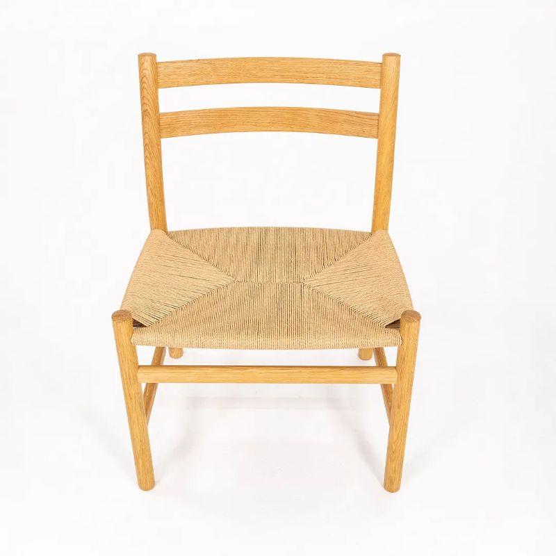 Contemporary 2021 Hans Wegner for Carl Hansen CH47 Dining Chair in Oak w/ Natural Papercord For Sale