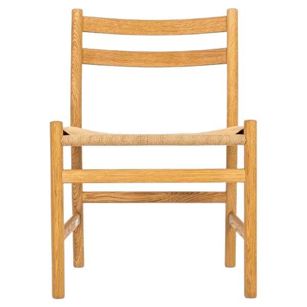 2021 Hans Wegner for Carl Hansen CH47 Dining Chair in Oak w/ Natural Papercord For Sale