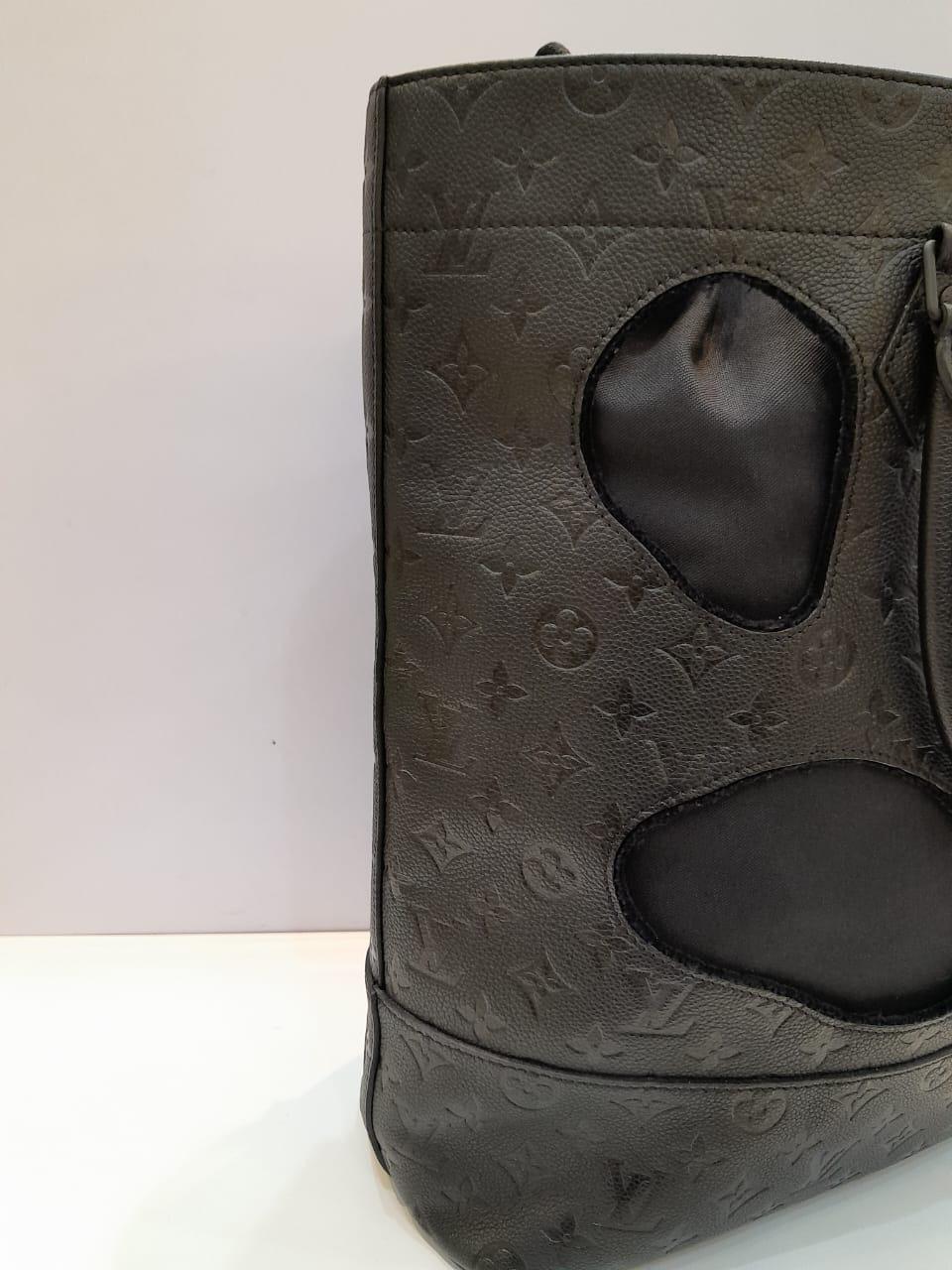2021 Japan Exclusive Louis Vuitton x Rei Kawakubo Monogram Empreinte Hole Tote 9