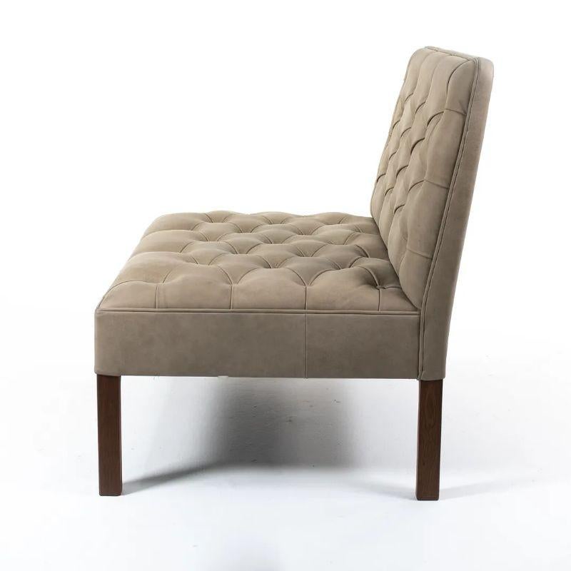 2021 KK48650 Addition Sofa by Kaare Klint for Carl Hansen in Walnut w/ Leather For Sale 1