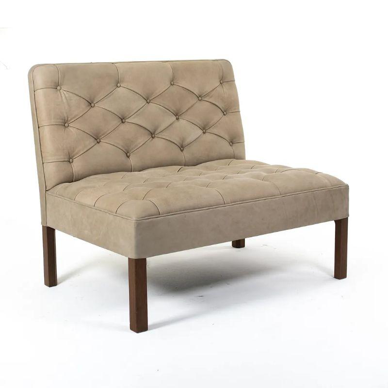 2021 KK48650 Addition Sofa by Kaare Klint for Carl Hansen in Walnut w/ Leather For Sale 2