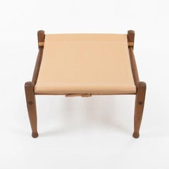 2021 KK97170 Reposapiés Safari de Kaare / Esben Klint para Carl Hansen en cuero