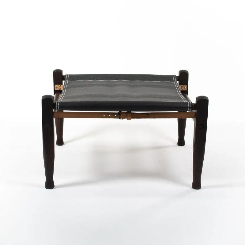 2021 KK97170 Safari Footstool by Kaare / Esben Klint for Carl Hansen in Leather For Sale 3