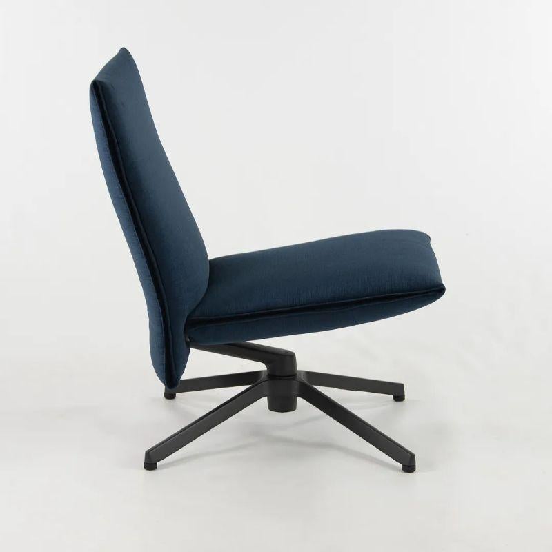 Il s'agit d'une chaise longue Pilot à dossier bas originale, conçue par le duo de designers britanniques Edward Barber et Jay/One pour Knoll en 2016. Cet exemple particulier date de 2021 et n'a jamais été utilisé à la maison ou au bureau. La chaise