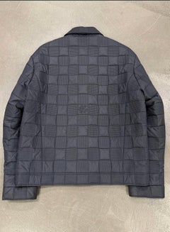 2021 Louis Vuitton quilted damier padded jacket