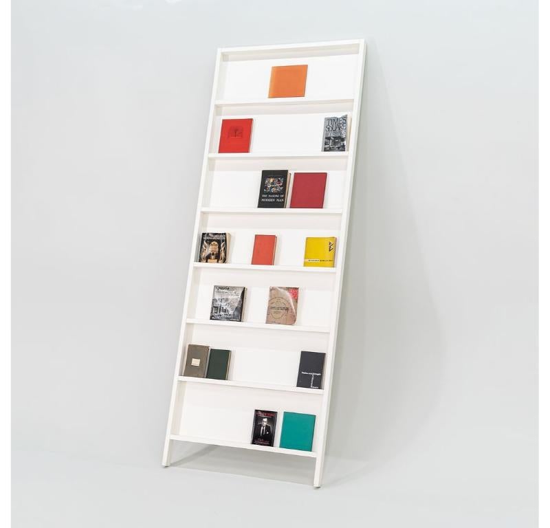 2021 Marcel Wanders for Moooi Oblique Big Bookshelf, laccato, RAL9016 in bianco in vendita 5
