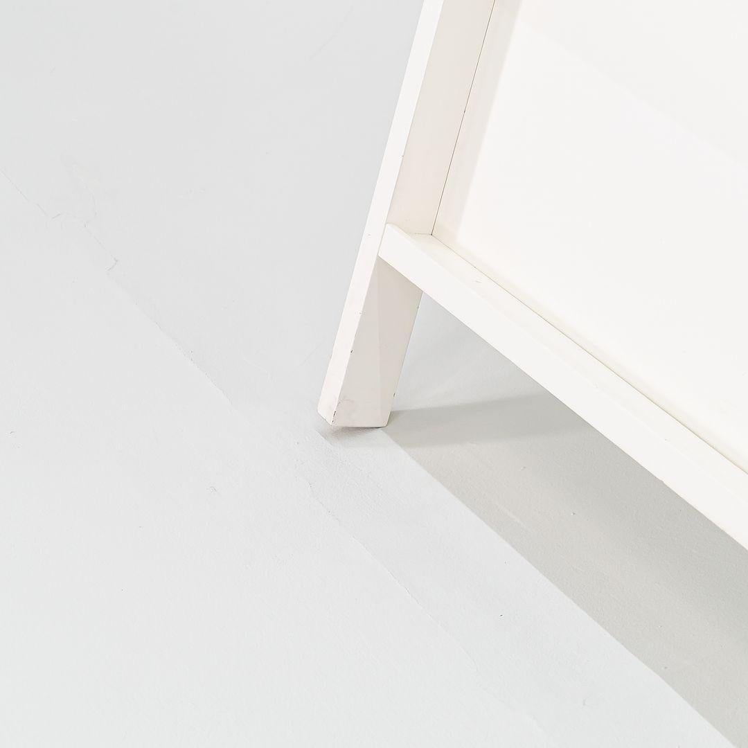 Moderno 2021 Marcel Wanders for Moooi Oblique Big Bookshelf, laccato, RAL9016 in bianco in vendita