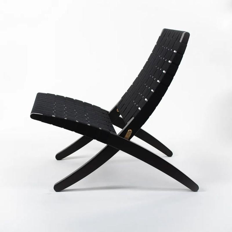 Danish 2021 MG501 Cuba Lounge Chair by Morten Gottler for Carl Hansen in Oak & Cotton For Sale
