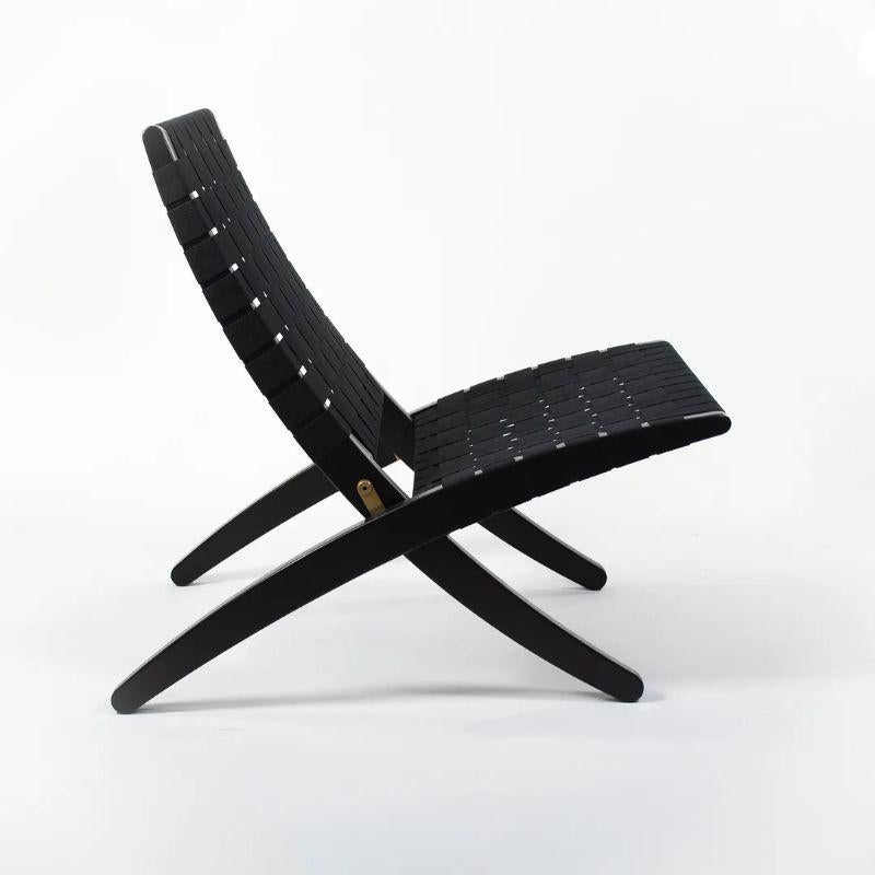 2021 MG501 Cuba Lounge Chair by Morten Gottler for Carl Hansen in Oak & Cotton For Sale 1