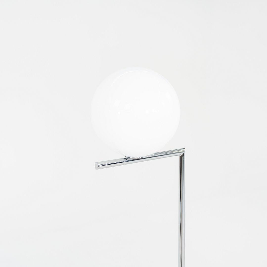 2021 Michael Anastassiades for Flos IC Floor Lamp in Chrome and Glass For Sale 1