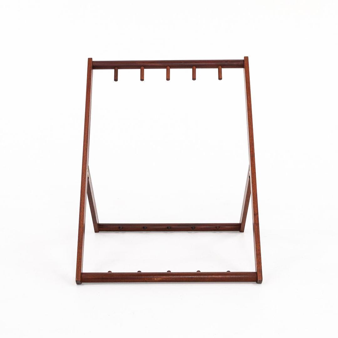 XXI secolo e contemporaneo 2021 Mogens Koch & Carl Hansen MK99201 Supporto a olio in mogano per sedie Foldes in vendita