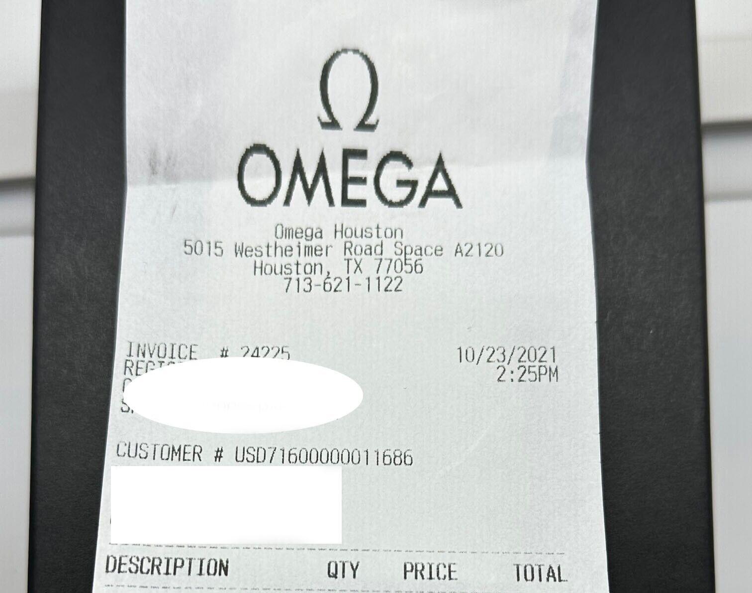 Men's 2021 Omega 210.90.42.20.01.001 Seamaster 007 Edition No Time To Die Titanium