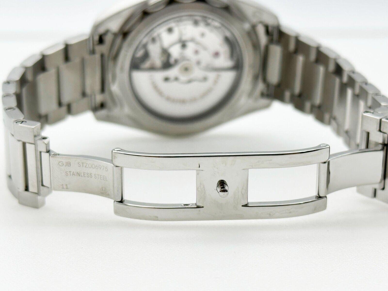 2021 Omega 220.10.43.22.03.001 Seamaster Aqua Terra GMT Weltzeituhr Box Papier 3