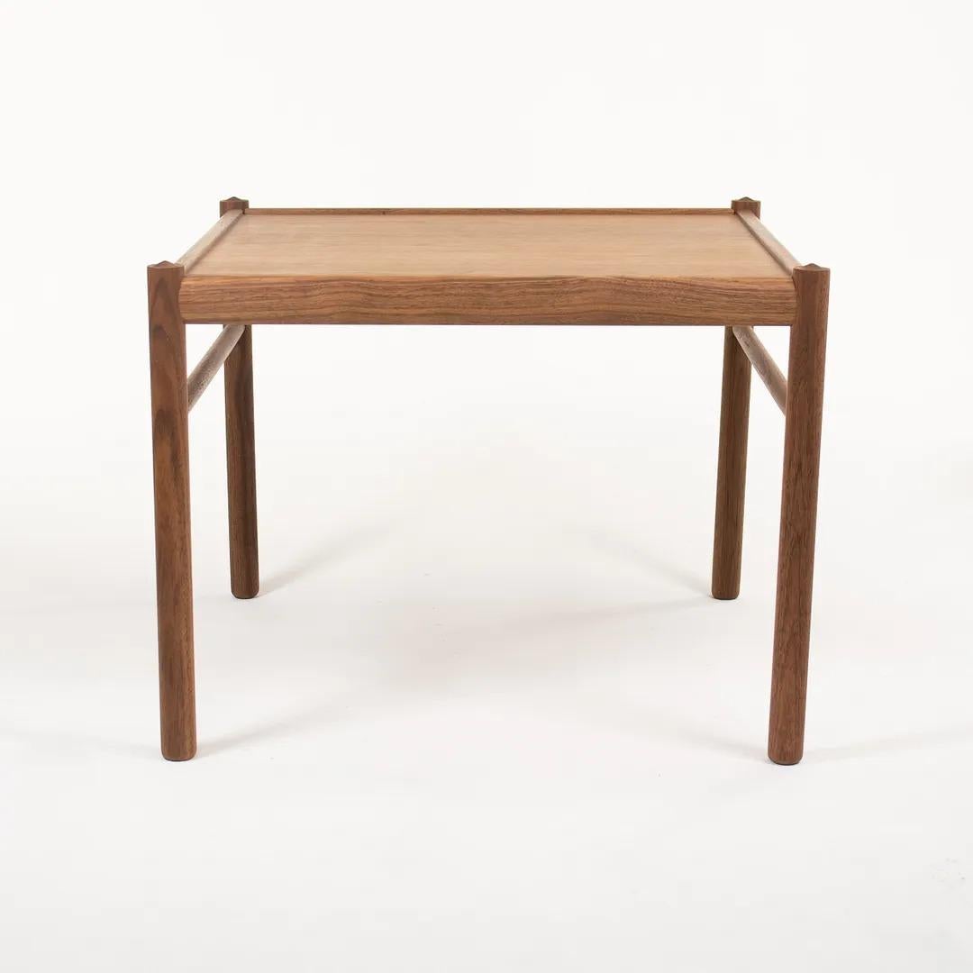 2021 OW449 Table basse coloniale carrée par Ole Wanscher pour Carl Hansen Noyer en vente 6