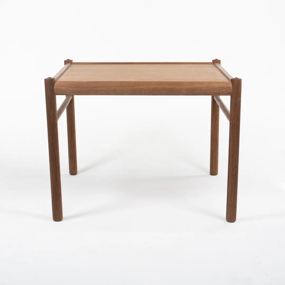 2021 OW449 Table basse coloniale carrée par Ole Wanscher pour Carl Hansen Noyer en vente 3
