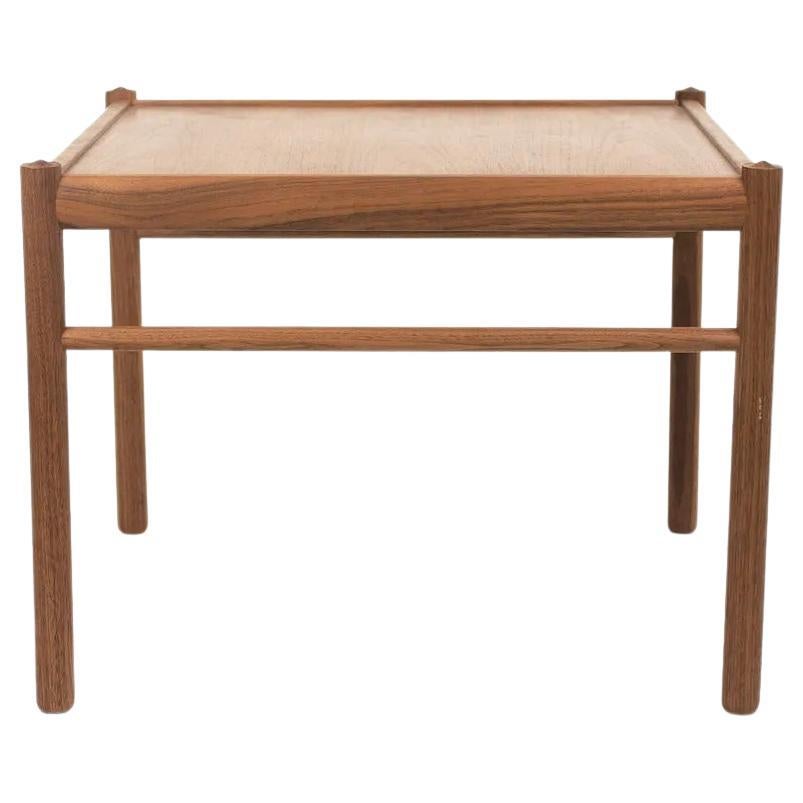 2021 OW449 Square Colonial Coffee Table by Ole Wanscher for Carl Hansen Walnut For Sale