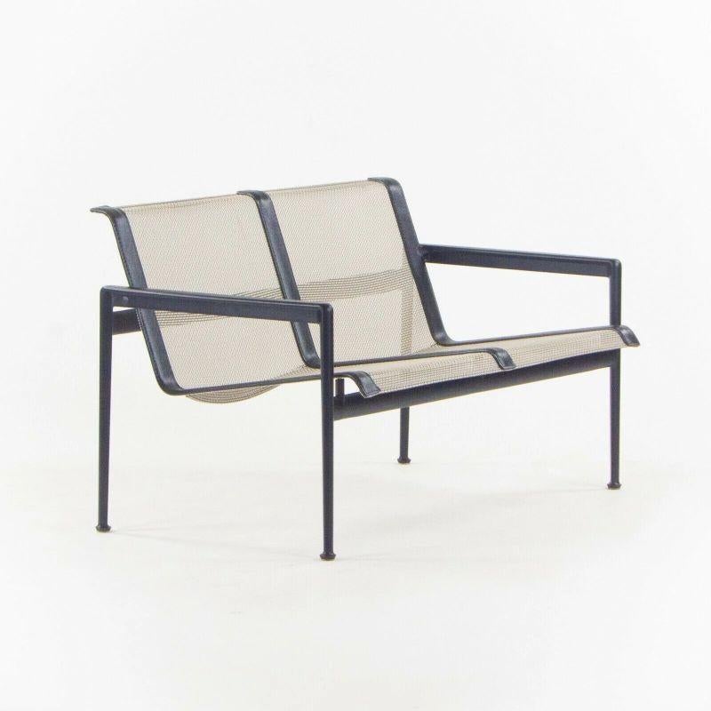 2021 Richard Schultz 1966 Two Seat Outdoor Lounge Chairs / Loveseat pour Knoll en vente 2