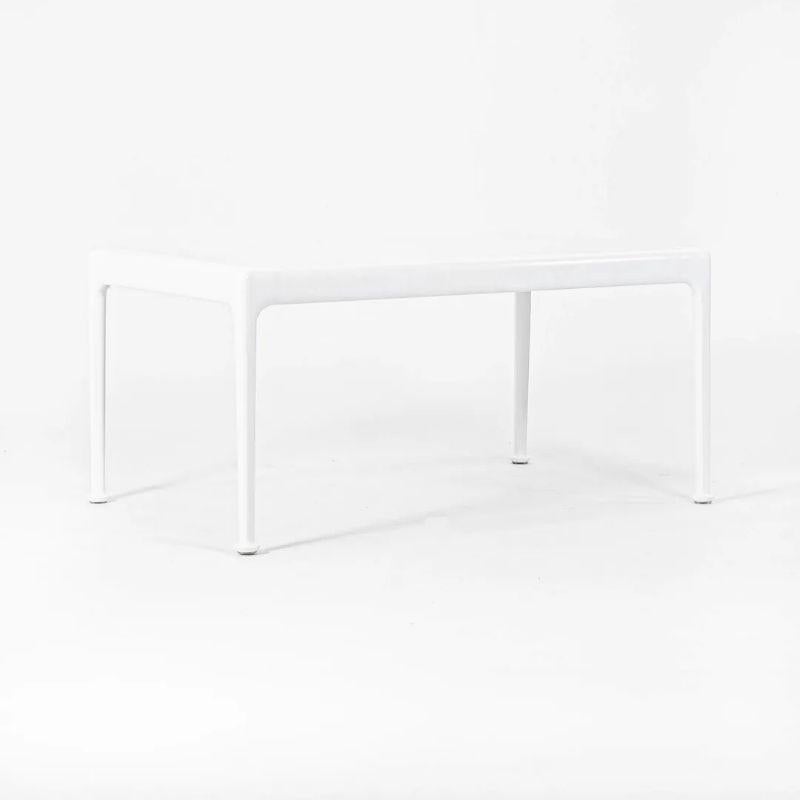 Moderne 2021 Richard Schultz for Knoll 1966 Coffee Table 32 x 20 White en vente