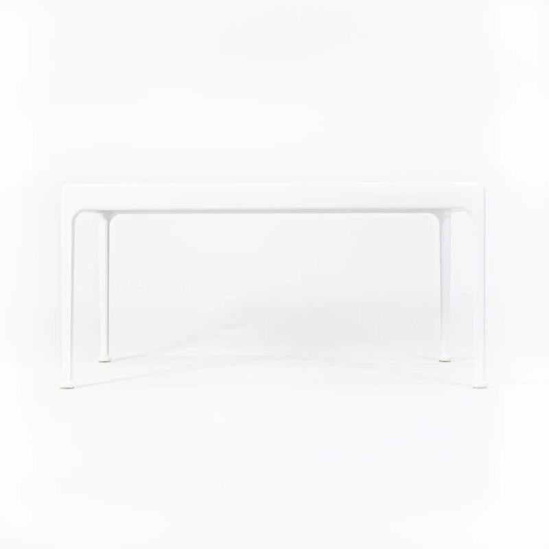 Contemporary 2021 Richard Schultz for Knoll 1966 Coffee Table 32 x 20 White For Sale