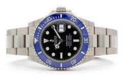 2021 Rolex Submariner 41mm Cookie Monster 18k White Gold 126619LB Box & Papers