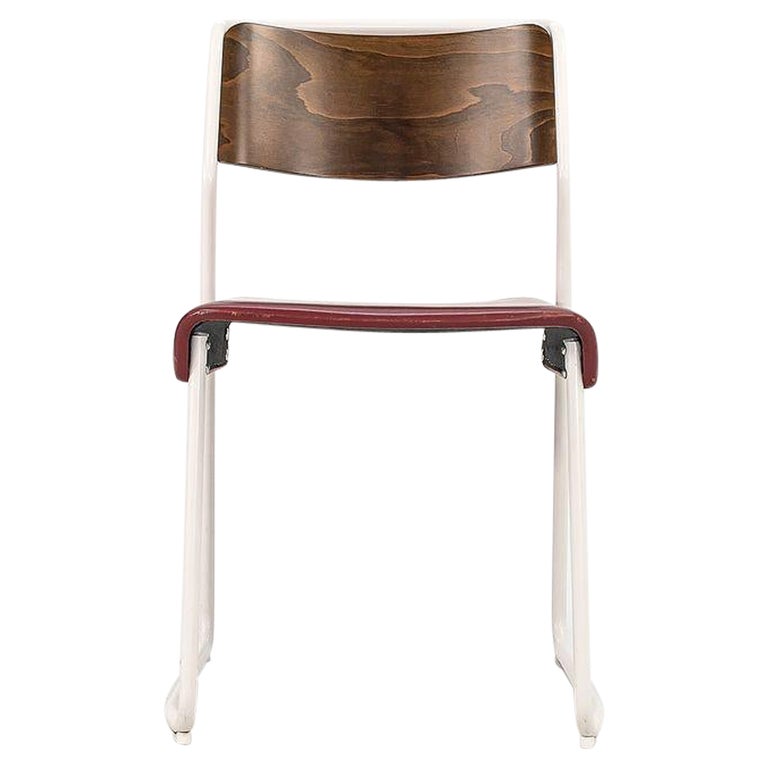 2021 Set of Canteen Utility Dining Chairs by Ed Carpenter and