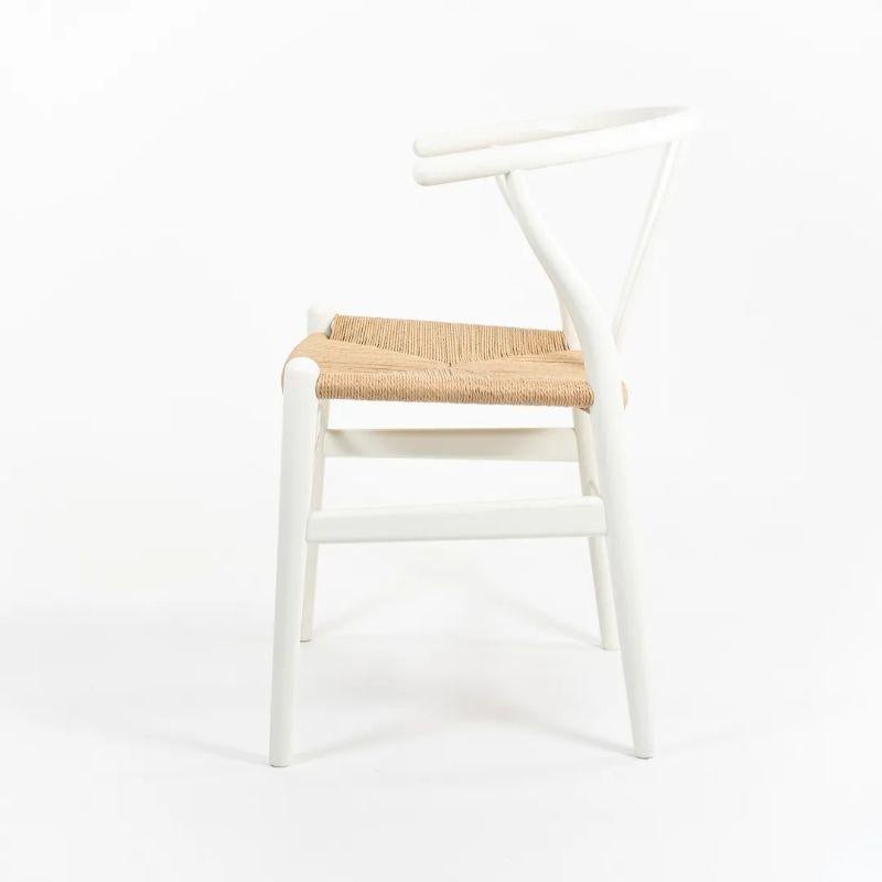 Scandinave moderne 2021 Lot de 7 chaises de salle à manger CH24 Wishbone par Hans Wegner pour Carl Hansen en vente