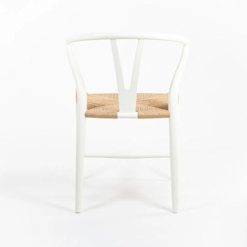 2021 Lot de 7 chaises de salle à manger CH24 Wishbone par Hans Wegner pour Carl Hansen en vente 1