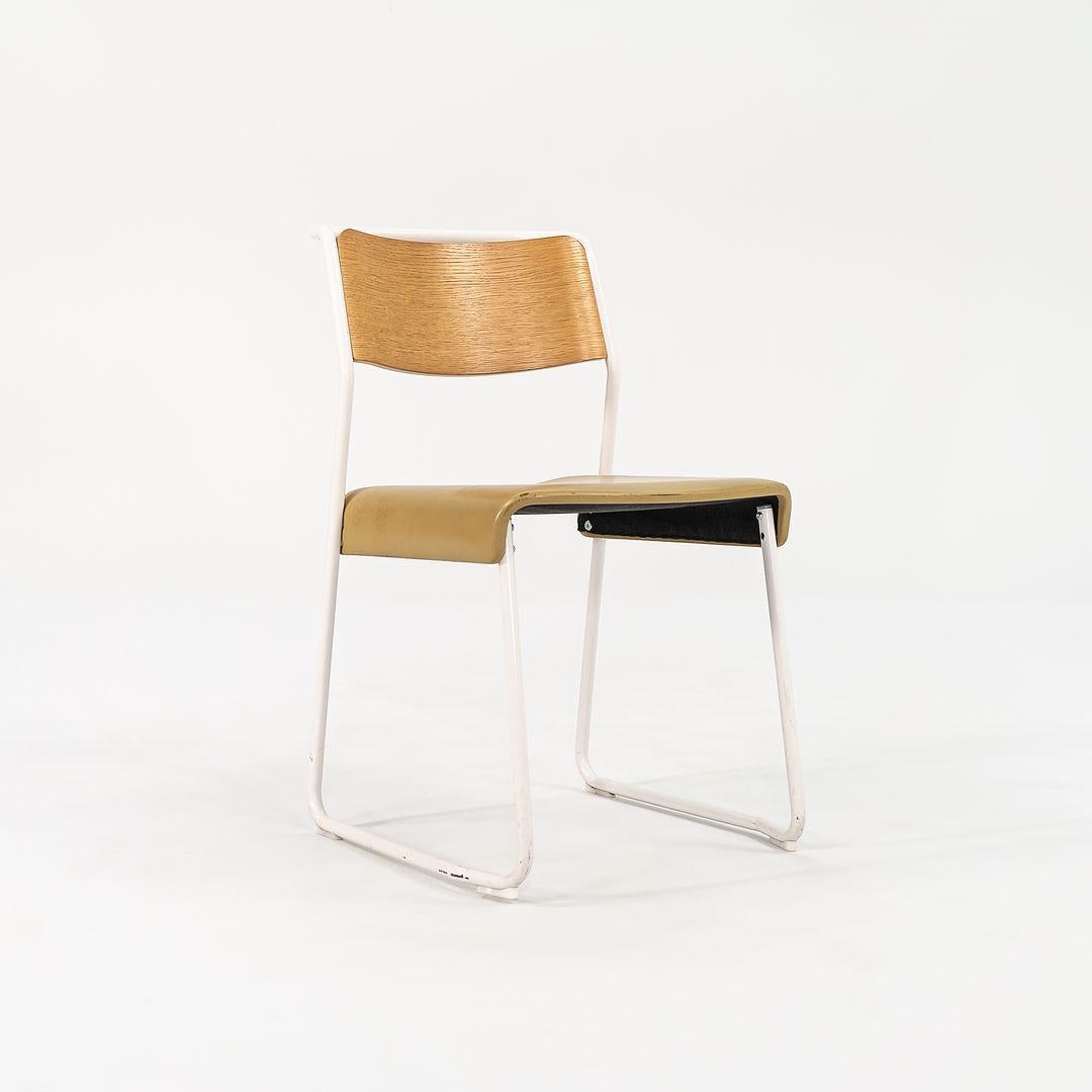 2021 Set of Four Proper Canteen Utility Chairs by Ed Carpenter and Andre Klauser For Sale 4