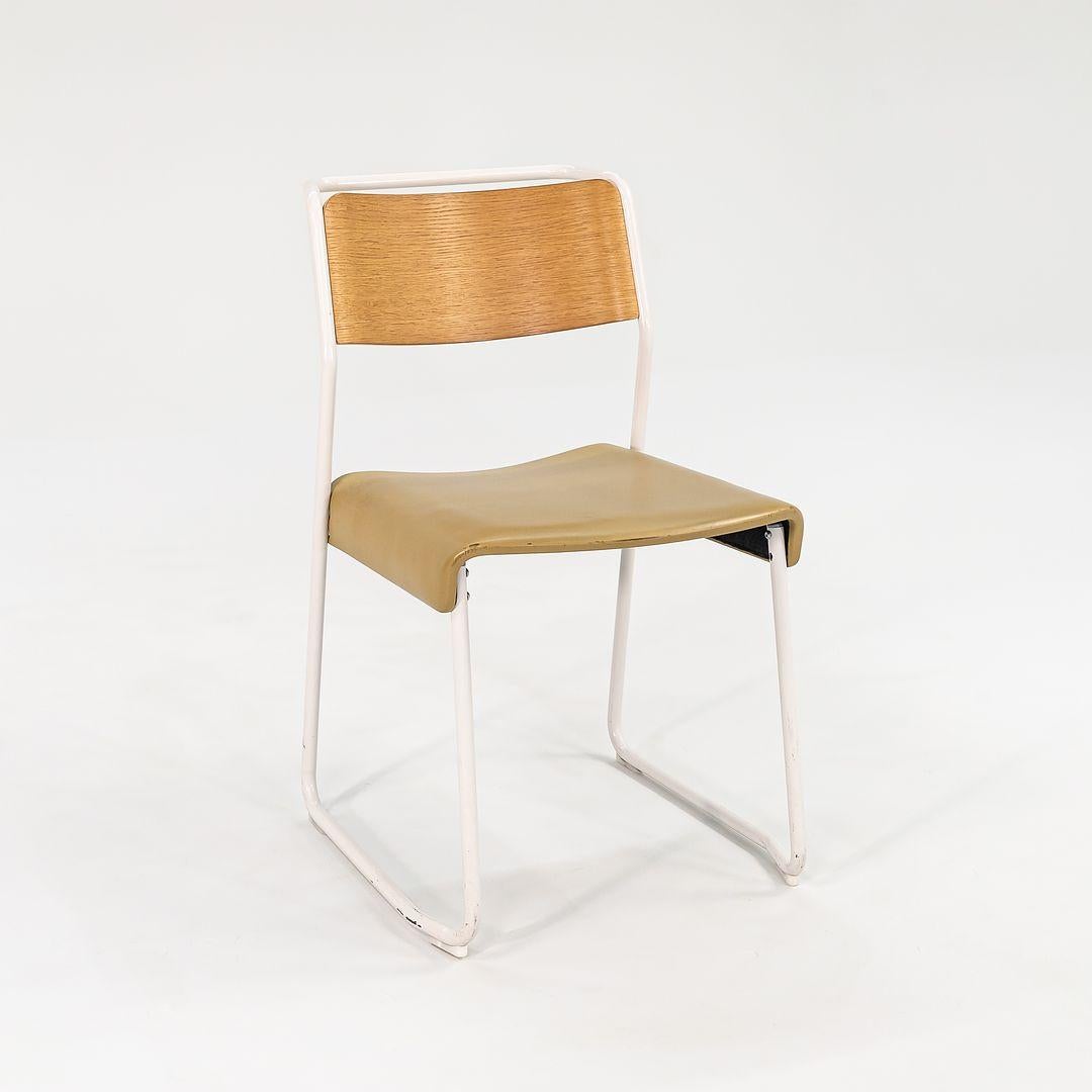 2021 Set of Four Proper Canteen Utility Chairs by Ed Carpenter and Andre Klauser For Sale 5
