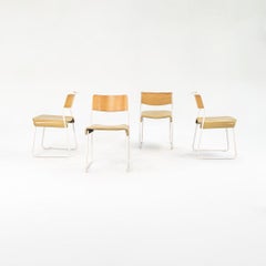 2021 Set of Four Proper Canteen Utility Chairs by Ed Carpenter and Andre Klauser
