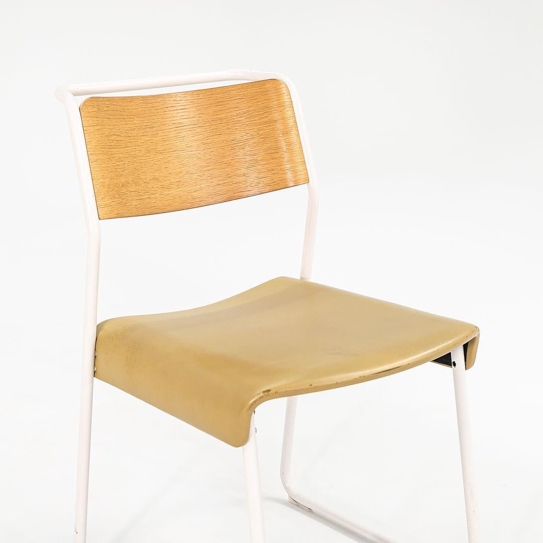 2021 Set of Four Proper Canteen Utility Chairs by Ed Carpenter and Andre Klauser For Sale 1