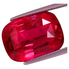 20.21Cts GRS Certified Vivid Red Tanzanian Mahenge Spinel Exclusive Rare Gem
